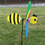 Moulin a vent 3d grand animal abeille, 1 pièce, décoration de jardin, jouet pour enfants Moulin a vent 3d grand animal abeille, 1 pièce, décoration de jardin, jouet pour enfants