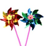 Moulin a vent arc - en - ciel pour enfants, ensemble de 20 pices pour dcoration de jardin