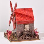 Modèle de moulin a vent artisanal créatif, jouet artisanal pour cabine de table, ornements pour armoires, ... Modèle de moulin a vent artisanal créatif, jouet artisanal pour cabine de table, ornements pour armoires, ...