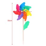 Moulin a vent en bois de 45cm, dcoration de jardin, jouets pour enfants
