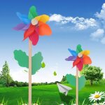 Moulin a vent en bois m09 21, moulin a vent en bois, dcoration de maison, jardin, cour, jouets pour ...