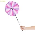 Moulin a vent color� pour enfants, 1 pi�ce, fleurs color�es, jardin, cour, f�te, camping, jouets pour ...