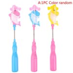 Moulin a vent lumineux led pour enfant, jouet clignotant, b�ton en forme de crocodile, musique dynamique, ...