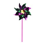 Moulin a vent en plastique, 5 pi�ces, moulin a vent, jouet pour enfants, d�cor de f�te sur pelouse de ...