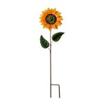 Moulin a vent de tournesol, jouets de d�coration de jardin color�, pinwheel, jouets cadeaux pour enfants, ...