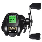 Moulinet de pêche electronique baitcasting ecran led haute vitesse 7. 2: 1 10kg salée etanche roue tambour ... Moulinet de pêche electronique baitcasting ecran led haute vitesse 7. 2: 1 10kg salée etanche roue tambour ...