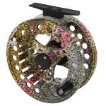Moulinet de pêche à la mouche en alliage d'aluminium, motif peau de poisson, pratique pour gaucher et ... Moulinet de pêche à la mouche en alliage d'aluminium, motif peau de poisson, pratique pour gaucher et ...