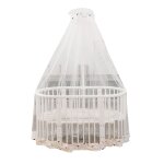 Moustiquaire pour lit de bb, tente de jeu, couverture complte, filet de berceau sur pied, a clipser, ...