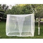 Moustiquaire de lit, moustiquaire exterieur rectangulaire, blanc moustiquaire ciel de lit, lit double ...