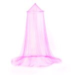 Moustiquaire en polyester pour chambre d'enfant, tente de princesse, rideau de couvre - lit pliable, ...
