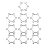 Moyeux filets de roue libre de vlo, rotor de frein  disque, pice d'adaptateur de rotor  6 boulons ...