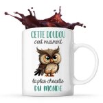 Mug cette doudou la plus chouette tasse couple pr�nom saint valentin cadeau famille anniversaire no�l ...