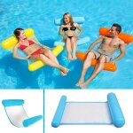 Multi usage flottantes hamac, (bleu) flotteur gonflable piscine 4 - en - 1flottant de inclinable flotteur ...