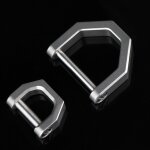 D - type multifonctionnel mini full titanium boucle porte - cl�s boucle de voiture boucle ext�rieure ...