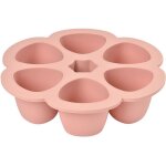 Multiportions beaba silicone 6 x150ml old pink