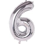 Super mundo - ballons d'anniversaire 6 ans en argent, 110 cm ballon 6 ans, grand ballon géant, ballon ... Super mundo - ballons d'anniversaire 6 ans en argent, 110 cm ballon 6 ans, grand ballon géant, ballon ...