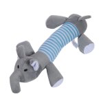 Mvi 2 chien chiot a macher grin?ant grin?ant en peluche son cochon jouets