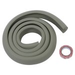 Mvi bebe enfants bureau table bord garde protecteur adoucisseur mousse securite coussin bande gris clair ...