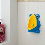 Mvi bebe gar?on pot toilette formation grenouille enfants support vertical urinoir gar?ons penico pipi ...