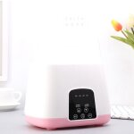 Mvi chauffe - biberon sterilisateur a vapeur pour biberon 4 - en - 1 thermostat intelligent double chauffe ...