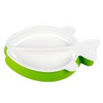 Mvi creatif bebe deux - treillis dessin anime poisson alimentation plats assiette enfants bebe plateau ...