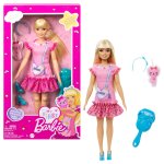 My first barbie barbie - ma premire barbie - poupe malibu blonde - poupe mannequin - 3 ans et +