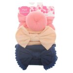 N�ud papillon en nylon extensible, plomb contract�, d�coration de mode, bandeaux pour b�b�, accessoires ...