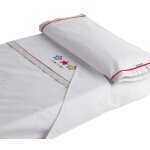 Naf - naf - 30543 - parure poussette couffin brodé hipo - 100% cotton - 3 pièces Naf - naf - 30543 - parure poussette couffin brodé hipo - 100% cotton - 3 pièces