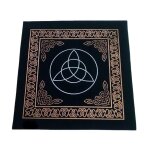 Nappe de cartes de tarot des constellations 50x50cm, tissu velours de divination d'autel, jeux de société, ... Nappe de cartes de tarot des constellations 50x50cm, tissu velours de divination d'autel, jeux de société, ...