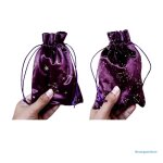 Nappe de divination pendule, tapis de cartes, runes, table d'autel, jeu de soci�t�, sac de flanelle a ...