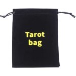 Nappe de divination pendule, tapis de cartes, runes, table d'autel, jeu de soci�t�, sac de flanelle a ...