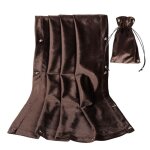 Nappe de divination en velours avec pochette de tarot, tapis de cartes de table de jeu de socit en ...