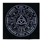 Nappe de tarot constellation, tapis en velours, pour la divination des sorcires, tapis de jeu de socit, ...