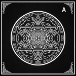 Nappe de tarot de divination, tapis de cartes de tarot, pendule, pentacle, runes magiques