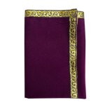 Nappe de tarot de divination, tapis de cartes de tarot, runes magiques, autel, nappe epaisse 50x50cm, ...