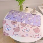 Nappe en tissu cuir fin, 67x30cm, chiot lapin, ours, fait a la main, patchwork, housse de canapé, tapis ... Nappe en tissu cuir fin, 67x30cm, chiot lapin, ours, fait a la main, patchwork, housse de canapé, tapis ...