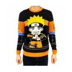 Naruto menarutpu003 pull - over, noir, xl homme