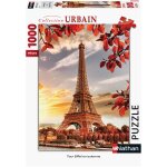Nathan puzzle 1000 p - tour eiffel en automne