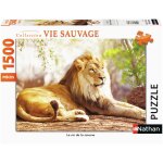 Nathan puzzle 1500 p - le roi de la savane