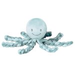 Nattou - doudou lapidou octopus pieuvre poulpe musical vert gris
