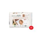 Naty - lot de 4 paquets de couches taille 1 nouveau né 2 - 5 kg 25 pcs Naty - lot de 4 paquets de couches taille 1 nouveau né 2 - 5 kg 25 pcs