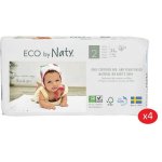 Naty - lot de 4 paquets de couches taille 2 mini 3 - 6 kg 33 pcs Naty - lot de 4 paquets de couches taille 2 mini 3 - 6 kg 33 pcs