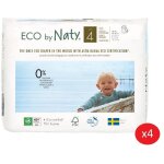 Naty - lot de 4 paquets de culottes d'apprentissage taille 4 maxi 8 - 15kg 22 pcs