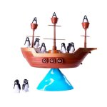 Ne balancez pas le bateau, bateau de pirate, pingouin, equilibre famille, interaction parent - enfant, ...