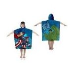 New import poncho avengers serviette pour enfants avengers type poncho pour plage