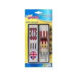 Coffret 3 fl�chettes en laiton avec pointes en m�tal 16g - tiges de fl�chettes et des empennages - set ...