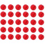 Nez de clown de cirque rouge, 30 pices, en mousse, pour halloween, nol, carnaval, costume de fte, ...