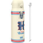 Nfl panthers bouteille d'eau en acier lgre, 600 ml / 20 oz, non isole, etanche, facile a ouvrir, verrouilla ...