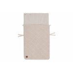 Nid d'ange groupe 0 + check knit oatmeal - jollein