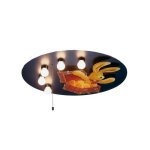 Niermann 722 plafonnier plafonnier avec image lumineuse felix